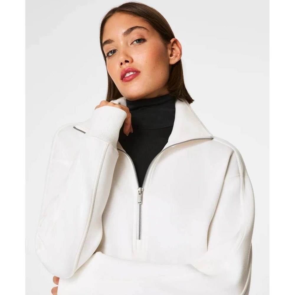 Spanx AirEssentials Half Zip Pullover Sweatshirt … - image 2